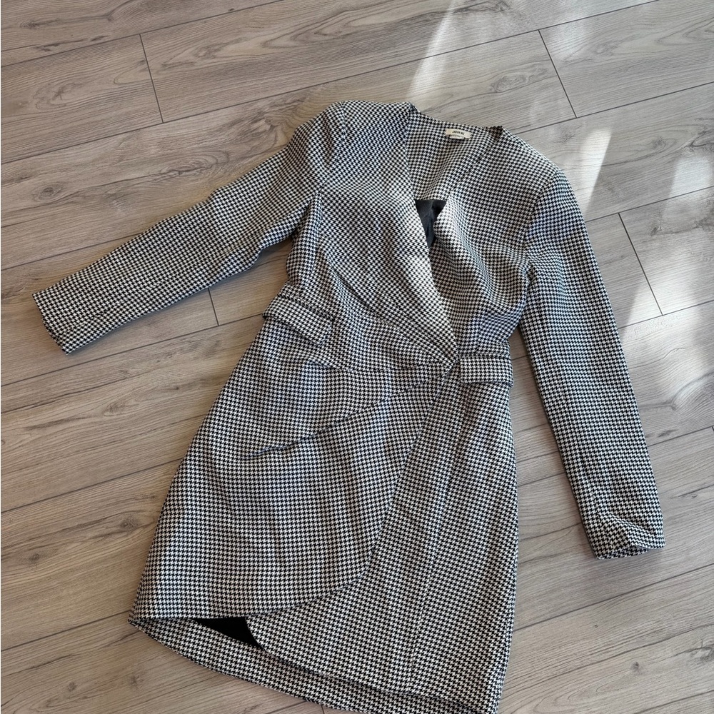 Jason Wu Monochrome Houndstooth Dress